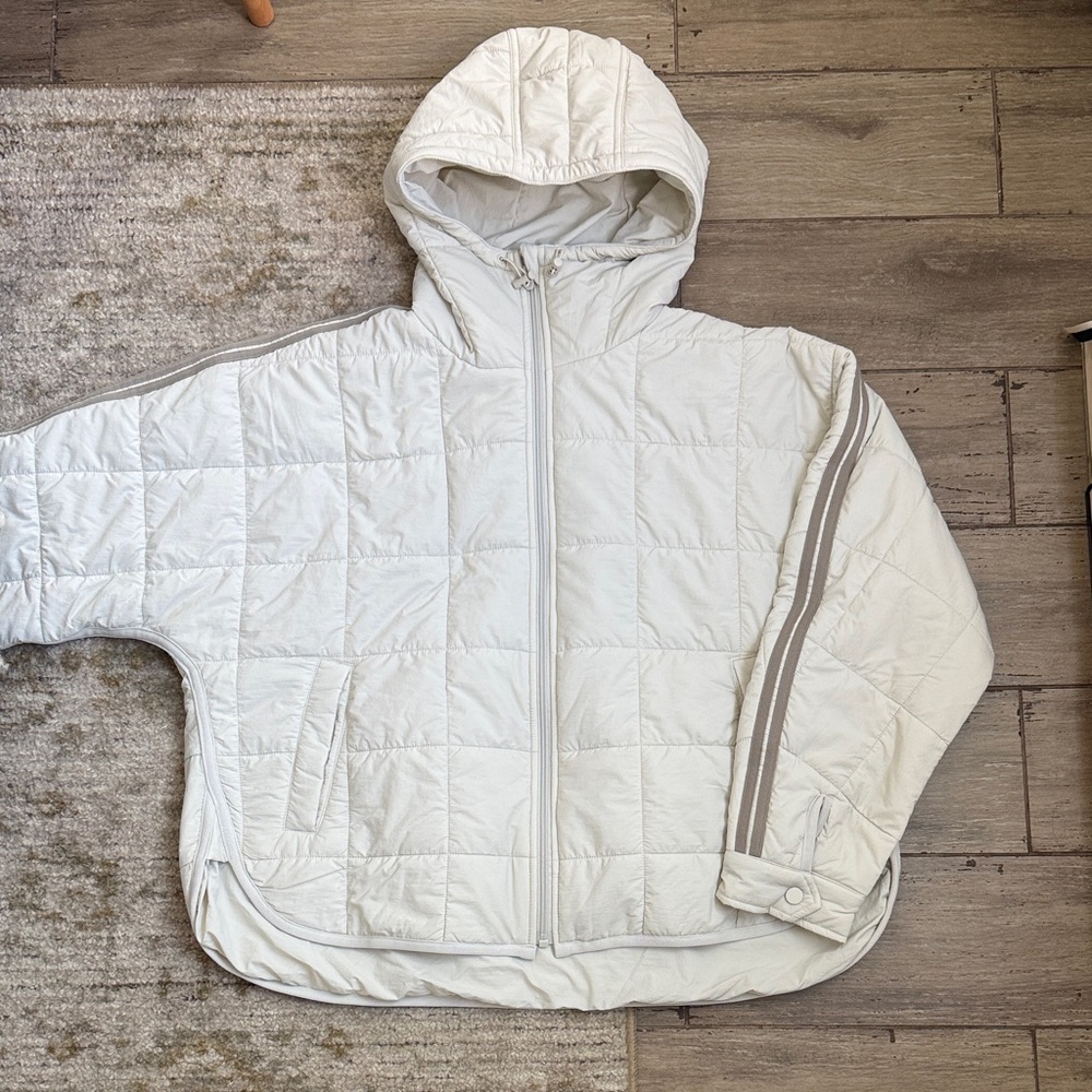 Athluna Women's Quilted Hooded Snow Jacket